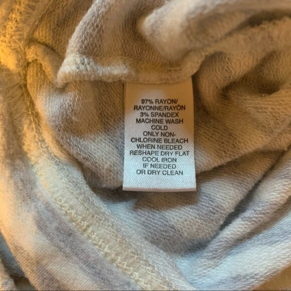 Lou and Grey Heather Striped Cowl Neck Tank Tunic - Picture 4 of 4